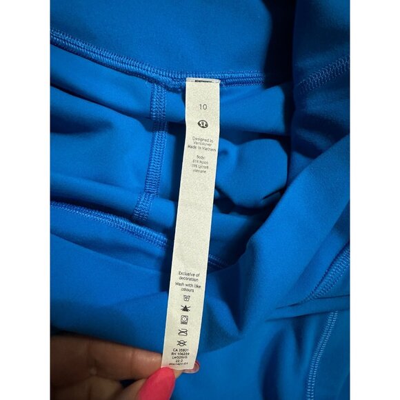 NWOT Lululemon Align High Rise Pant with pockets 25 " Poolside Nulu Size 10 - Picture 6 of 13